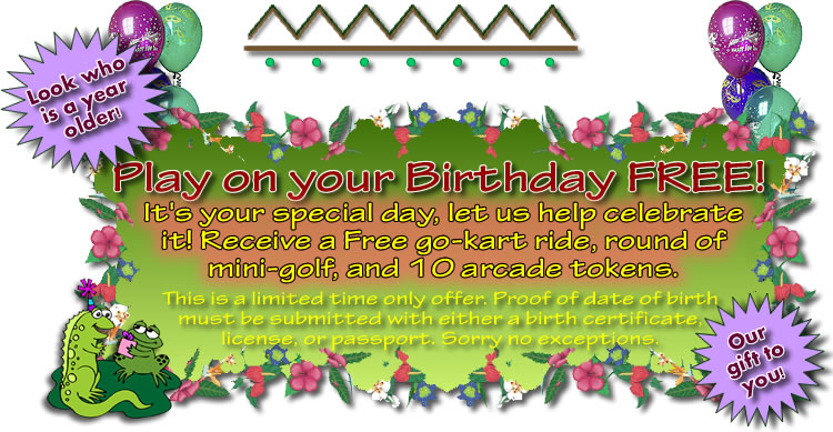 Tiki Action Park Birthday Special